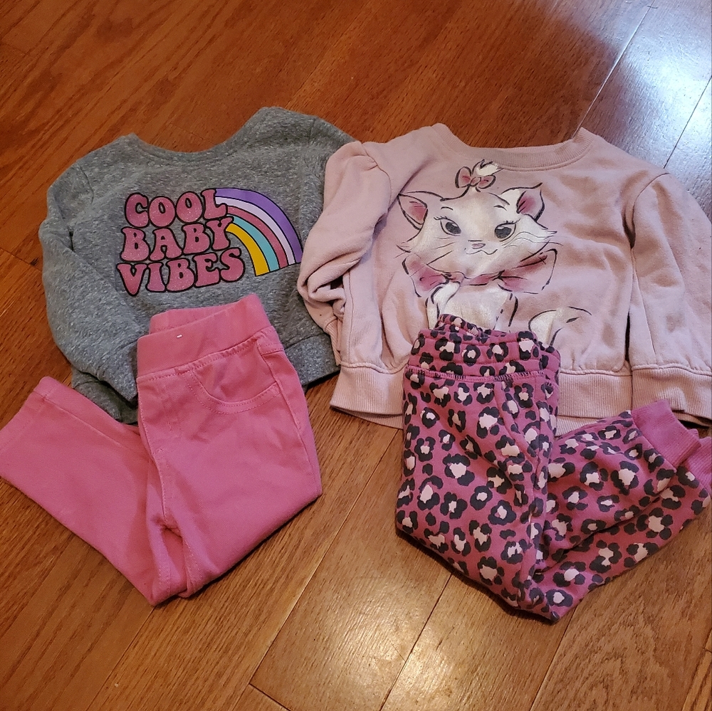 18 month Sweatshirt and pants sets